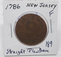 1786 New Jersey (Straight Plow Beam) F