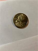 $1 2000 Sacagawea gold coin eagle dollar