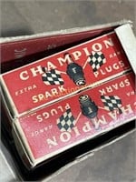 NOS Champion Spark Plugs Box o 10