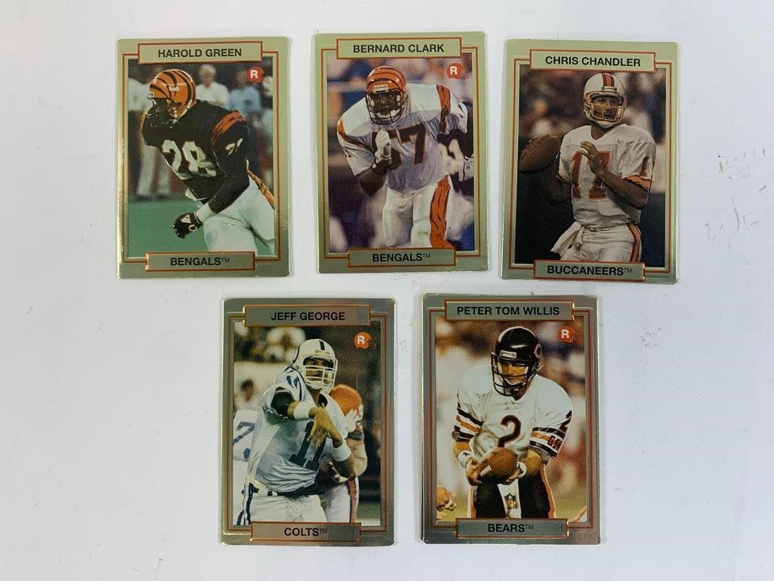 Lot of 5 Football Cards