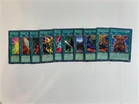 Yu-Gi-Oh cards (10)