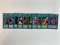 Yu-Gi-Oh cards (10) Spells