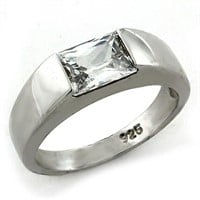 Attractive .75ct White Sapphire Ring