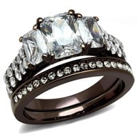 Gorgeous 6.18ct White Sapphire Ring