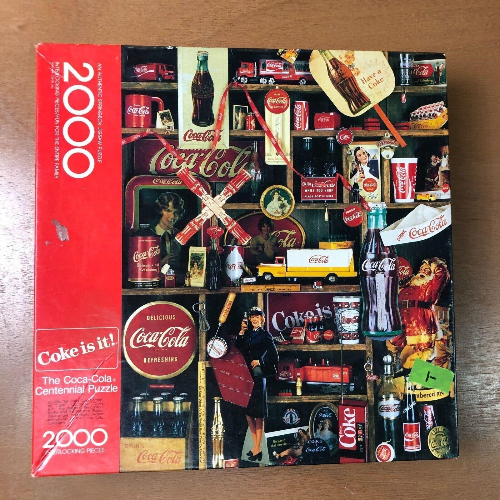 Springbok Classic Vintage "Coke is it! Puzzle