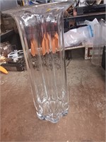 Tall Glass Vase