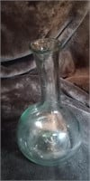 Antique Hand-Blown Glass Vase