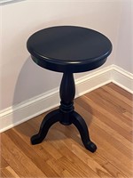 Petite round table drink table accent table
