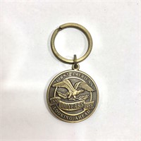 Vintage FIRST AMERICAN 100 YRS Keychain