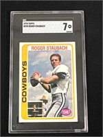 1978 Topps  Roger Staubach  SGC 7