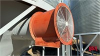 Caldwell F18-31 3HP vane type aeration fan