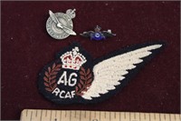R.C.A.F Crests & Pins