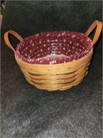 Round Longaberger Basket