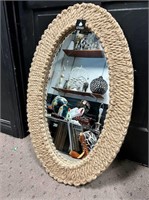 Oval Rope Mirror