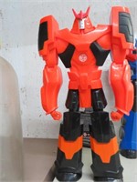 Orange Transformer 11" Tall