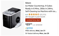 Silonn 2 Liter Portable Automatic Ice Maker