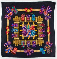 Hermes "Les Rubans Du Cheval" Silk Scarf