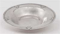 Shreve & Co. Hammered Sterling Silver Bowl