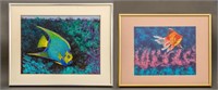 Harry Sarnoff Fish Acrylic on Canvas, 2