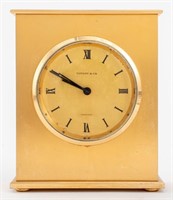 Tiffany & Co. Brass Transistor Desk Clock