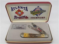 LMTD ATLANTA BRAVES 1995 WORLD SERIES CASE KNIFE