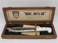 CASE D-DAY COMMERMORATIVE 50 YEAR BOWE KNIFE
