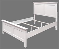 Traditional Beige Full Sized Bed Frame