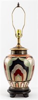 Japanese Porcelain Vase Mounted as a Lamp