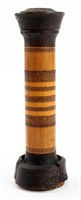 Batak Peoples Etched Bamboo Lime Container