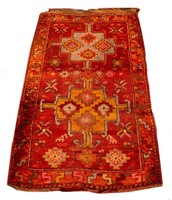 Anatolian Rug, 4' 6" x 2' 5"
