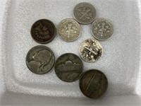 Misc. US Coins - Some Silver & 1860 Indian Penny