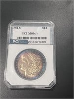 1881-O Morgan Silver Dollar PCI MS64+ Guide $475