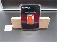 APMEX 5 Gram Gold Bar