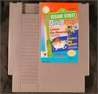Sesame Street ABC Letter Go Round NES game