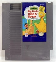 Sesame Street: Big Bird's Hide & Speak NES game