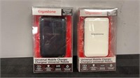 2 OF GIGASTONE UNIVERSAL MOBILE CHARGER