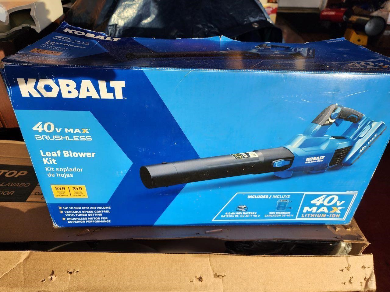 Kobalt 40V blower