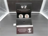 2021 American Eagle 1oz Reverse Proof 2 Coin Set
