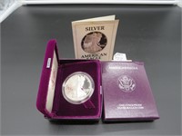 1991 1oz Silver American Eagle