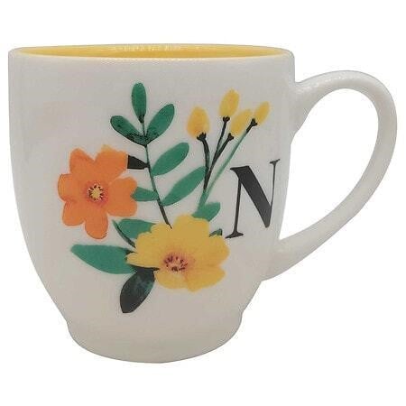 Modern Expressions Floral Monogram Mug N - 1.0 Ea