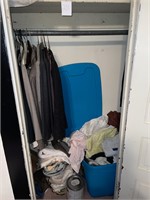 contents of closet clothing