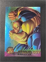 X Men Fleer Ultra Strong Guy Card