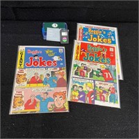 Archie Series Reggie's Jokes Comic Lot