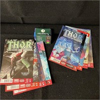 Thor God of Thunder Comic Series Lot