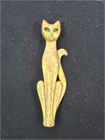 Antique Cat Brooch
