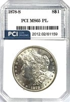1878-S Morgan Silver Dollar MS-65 PL