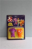 Vintage Ghostbusters Mini Traps Ghost Figures