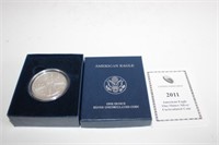 2011-W Silver Eagle Uncirculated 1$