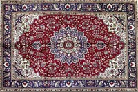 FANTASTIC HAND KNOTTED PERSIAN WOOL TABRIZ RUG