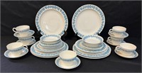 BEAUTIFUL WEDGWOOD EMBOSSED QUEENS WARE DISHES